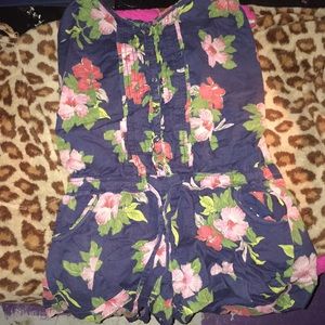 Hollister Floral Romper🌺